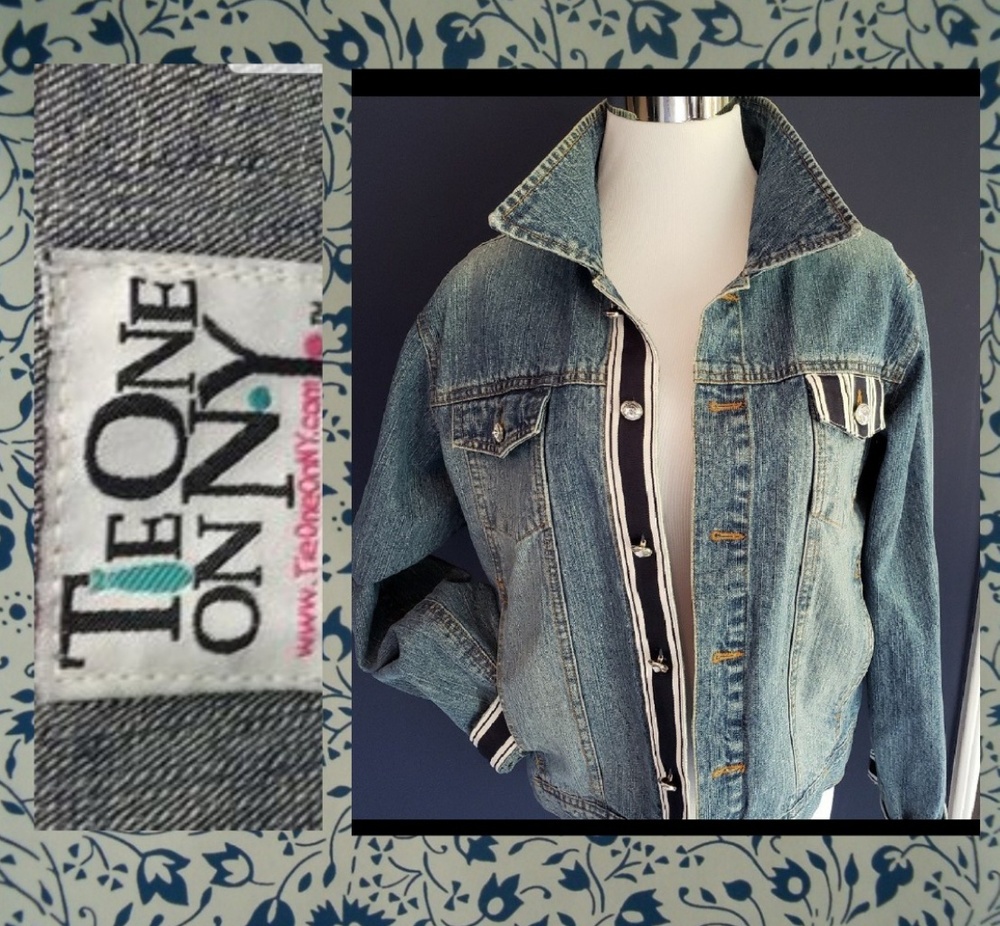 Customized Preppy Jean Jacket